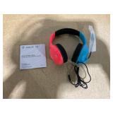 Turtle Beach Airlite Fit Wired Neon Blue & Red Gaming Headset Officially Licensed for Nintendo Switch Turtle Beach Airlite Fit Wired Neon Blue & Red Gaming Headset Officially Licensed for Nintendo Switch
