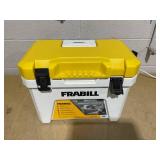 Frabill Magnum Live Bait Station 13 Quart Storage Cooler Tackle Box with Aerator Frabill Magnum Live Bait Station 13 Quart Storage Cooler Tackle Box with Aerator