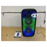 Technical Pro 2x 6.5" Karaoke Speaker W Dj Lights Technical Pro 2x 6.5" Karaoke Speaker W Dj Lights