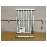 Extra Wide Stairway and Hallway Walk ThroughBaby Safety Gate, Hardware Mounting Extra Wide Stairway and Hallway Walk ThroughBaby Safety Gate, Hardware Mounting