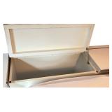 Pierre Cardin Modernist Chrome Headboard and/or Storage Cabinet