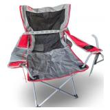 Set of 3 Folding Camp Chairs and Igloo Cooler