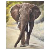 Richard Goodkind Elephant Limited Edition Print 5/25 Framed 2010