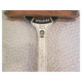 Vintage Pancho Gonzales Tennis Racquet & Vintage Badminton Racquet – Collectible Lot