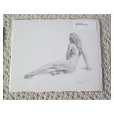 Lot of Figure Sketches & Prints – Artist-Signed Originals