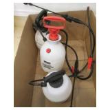 Lot of 3 Manual Pump  Sprayers