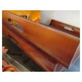 Content on Metal shelf including mi...