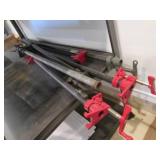 5 Pipe Clamps – 3/4" x 48"