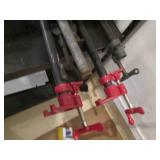 5 Pipe Clamps – 3/4" x 48"