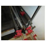 5 Pipe Clamps – 3/4" x 48"