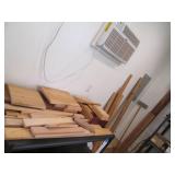 All wood pieces, slats, trim, board...