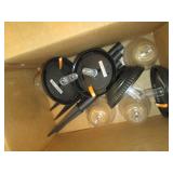 Shelf Contents - Brooms head, Nails, toolbox and more