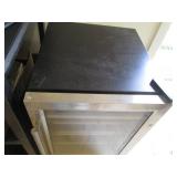 Vissani Freestanding Glass-Front Wine Fridge