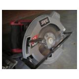 Vintage 1960s 6½" Craftsman Circular Saw & Modern Skil Saw