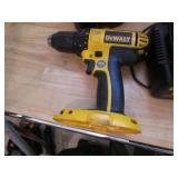 DeWalt 18V Drill – Includes 2 Batteries and Charger.