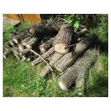 Misc short stack of firewood plus a...