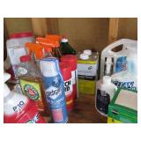 Collection of cleaners ranging from...
