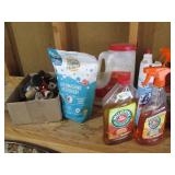 Collection of cleaners ranging from...