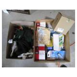 Light Bulbs and Work Gloves