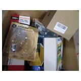 Light Bulbs and Work Gloves