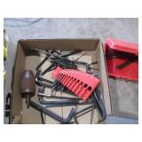 Assorted Drill bits, Hex keys & Hardware