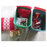 Holiday Décor Lot - Ornaments and more