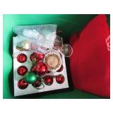 Holiday Décor Lot - Ornaments and more