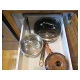 Assorted Pots, Pans & Cookware