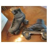 Vintage Leather Roller Skates – Size 11