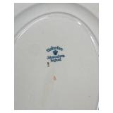 Antique Johnson Bros Victorian Platter and Serving Bowl with Lid