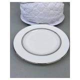Fukagawa Bone China Dinner Set - 8 Place Settings w/ Storage Cases