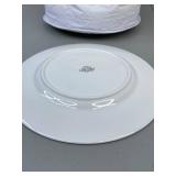 Fukagawa Bone China Dinner Set - 8 Place Settings w/ Storage Cases