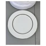 Fukagawa Bone China Dinner Set - 8 Place Settings w/ Storage Cases