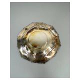 Pair of Antique Serving Plates - Old English Reproduction and Floral Porcelain