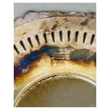 Pair of Antique Serving Plates - Old English Reproduction and Floral Porcelain