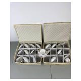 Royal Albert Petit Point Bone China Cups and Saucers, 18 Sets, England