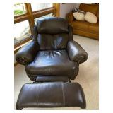 Leather Power Rocker Recliner by Southern Motion Inc.