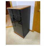 Advent Stereo/Audio Cabinet with Glass Door and Hinged Top