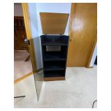 Advent Stereo/Audio Cabinet with Glass Door and Hinged Top