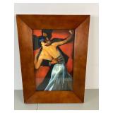 Virgil Thrasher Signed Numbered Print Set, Framed, 27x28 Inches