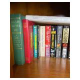 Bookshelf Lot - Novels, Textbooks, Atlases & More