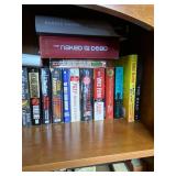 Bookshelf Lot - Novels, Textbooks, Atlases & More