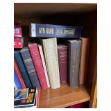 Bookshelf Lot - Novels, Textbooks, Atlases & More