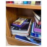 Bookshelf Lot - Novels, Textbooks, Atlases & More