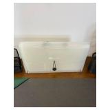 Ashley Furniture Wood Office Desk with Office Supplies