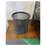 Ashley Furniture Wood Office Desk with Office Supplies