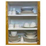 Gibson Dish Set - Assorted Dinnerware Cabinet Lot (35+ Pieces)