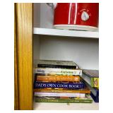 Small Proctor Silex Crock Pot with Assorted Cookbooks