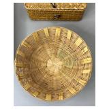 Lot of 3 Woven Baskets