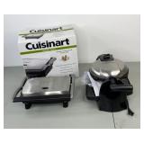 Cuisinart Panini Press and Hamilton Beach Waffle Maker Lot